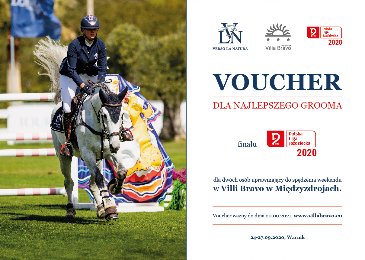 Nagroda dla najlepszego luzaka podczas Finału Polskiej Ligi Jeździeckiej! 